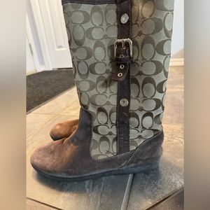 Coach women boots size 9 1/2